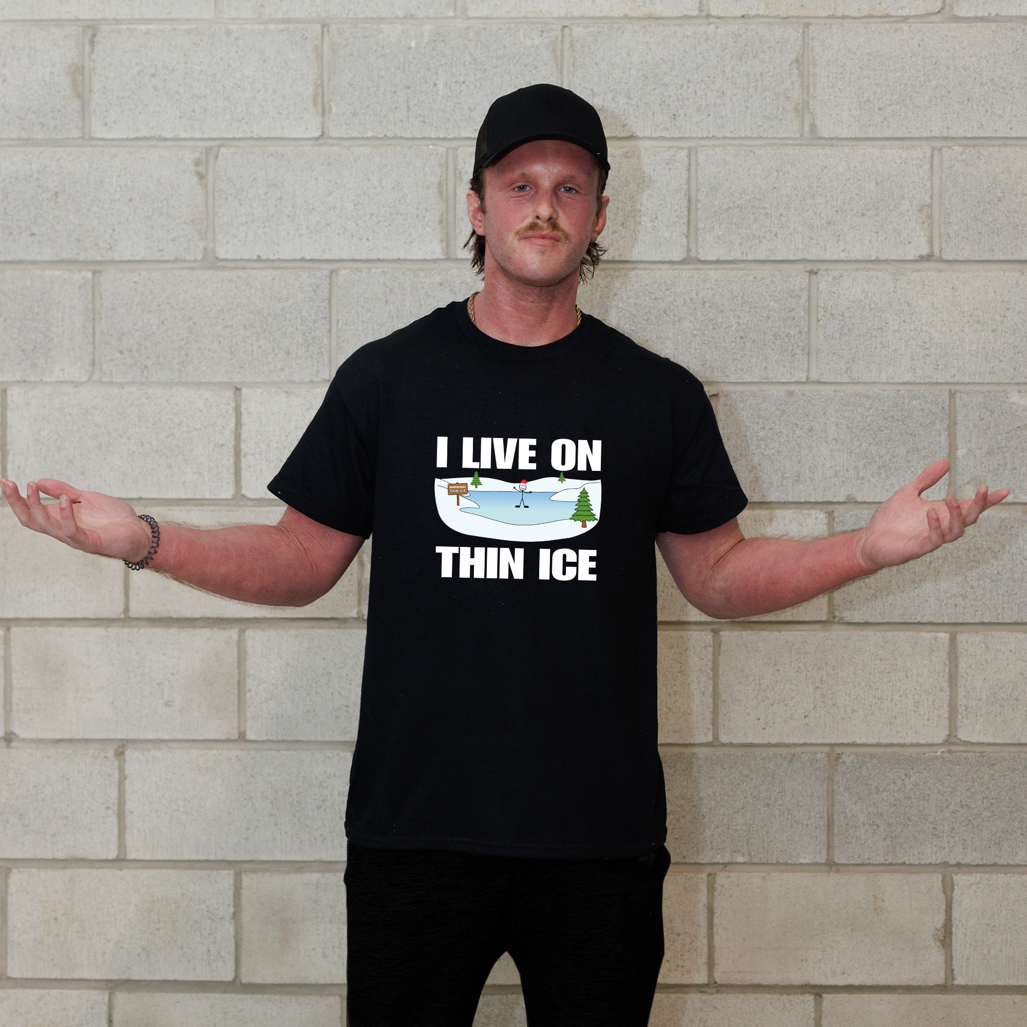 I Live On Thin Ice T-Shirt