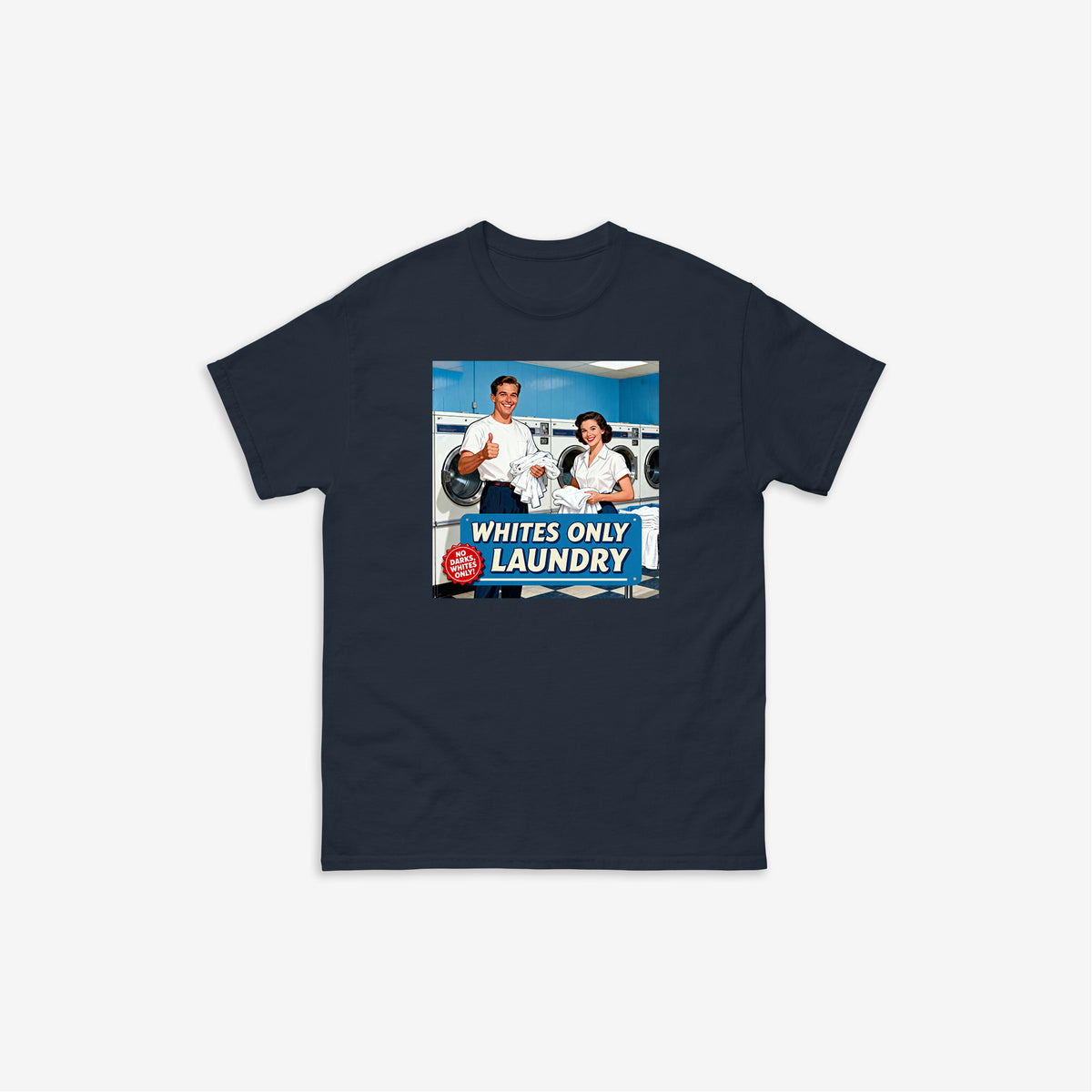 Whites Only Laundry T-Shirt