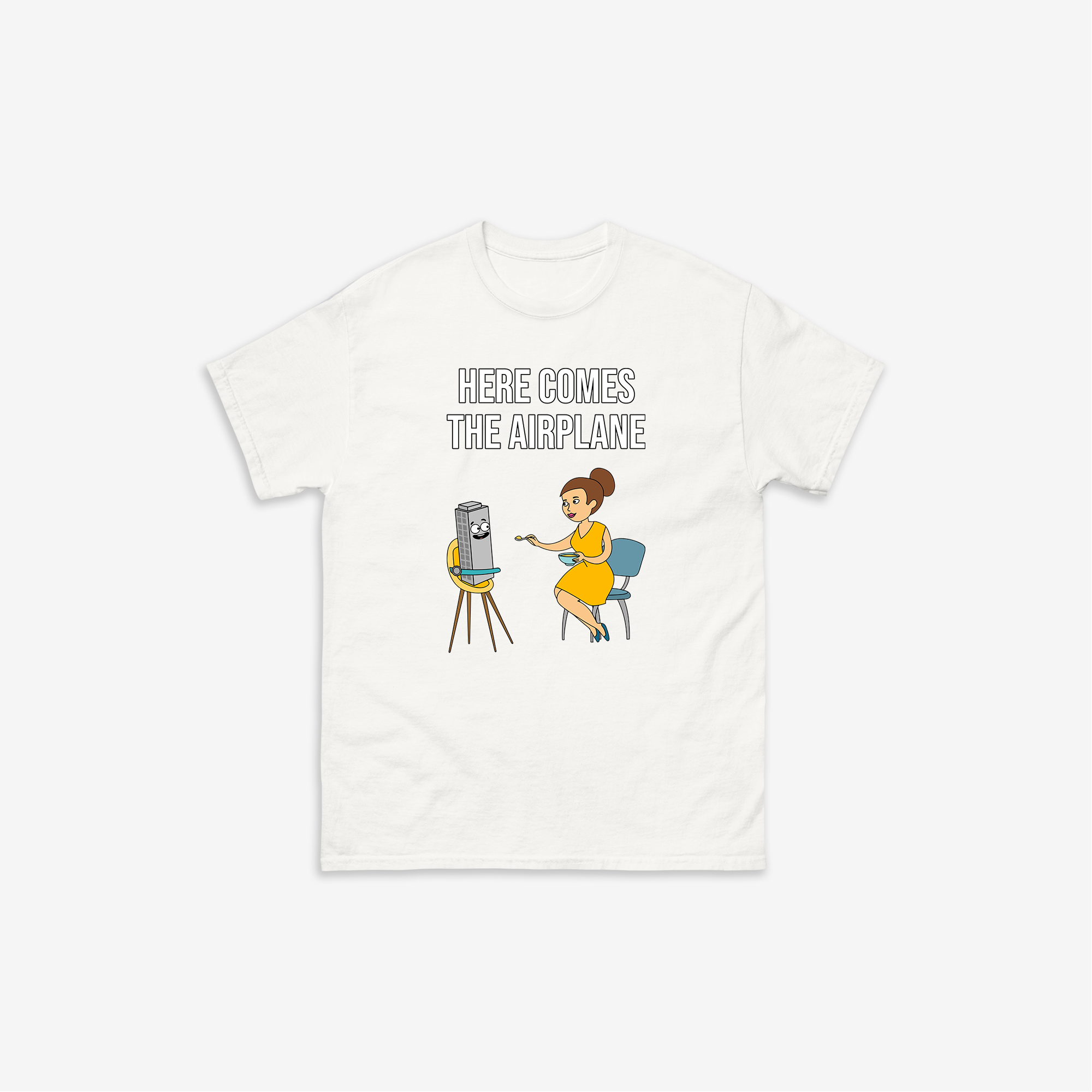 Here Comes The Airplane T-Shirt