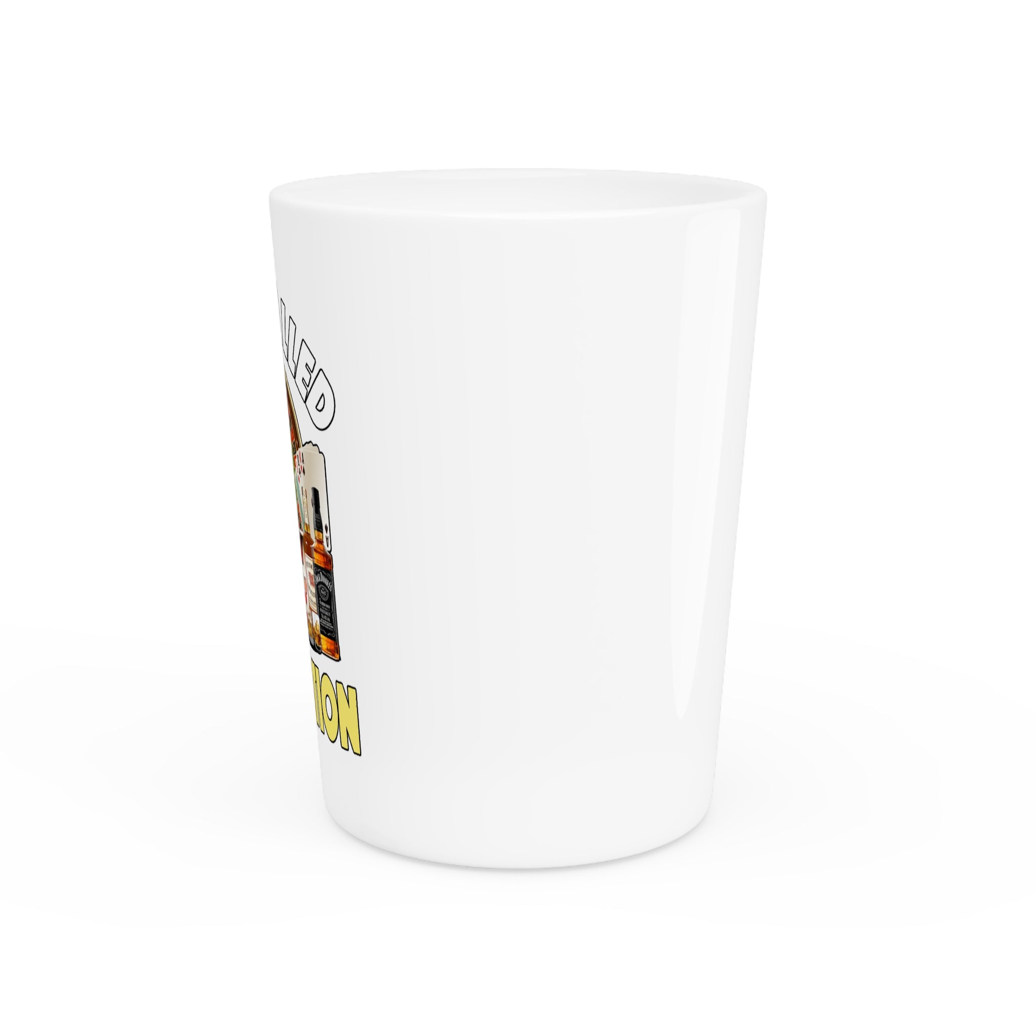 It's Called Dedication Shot Glass