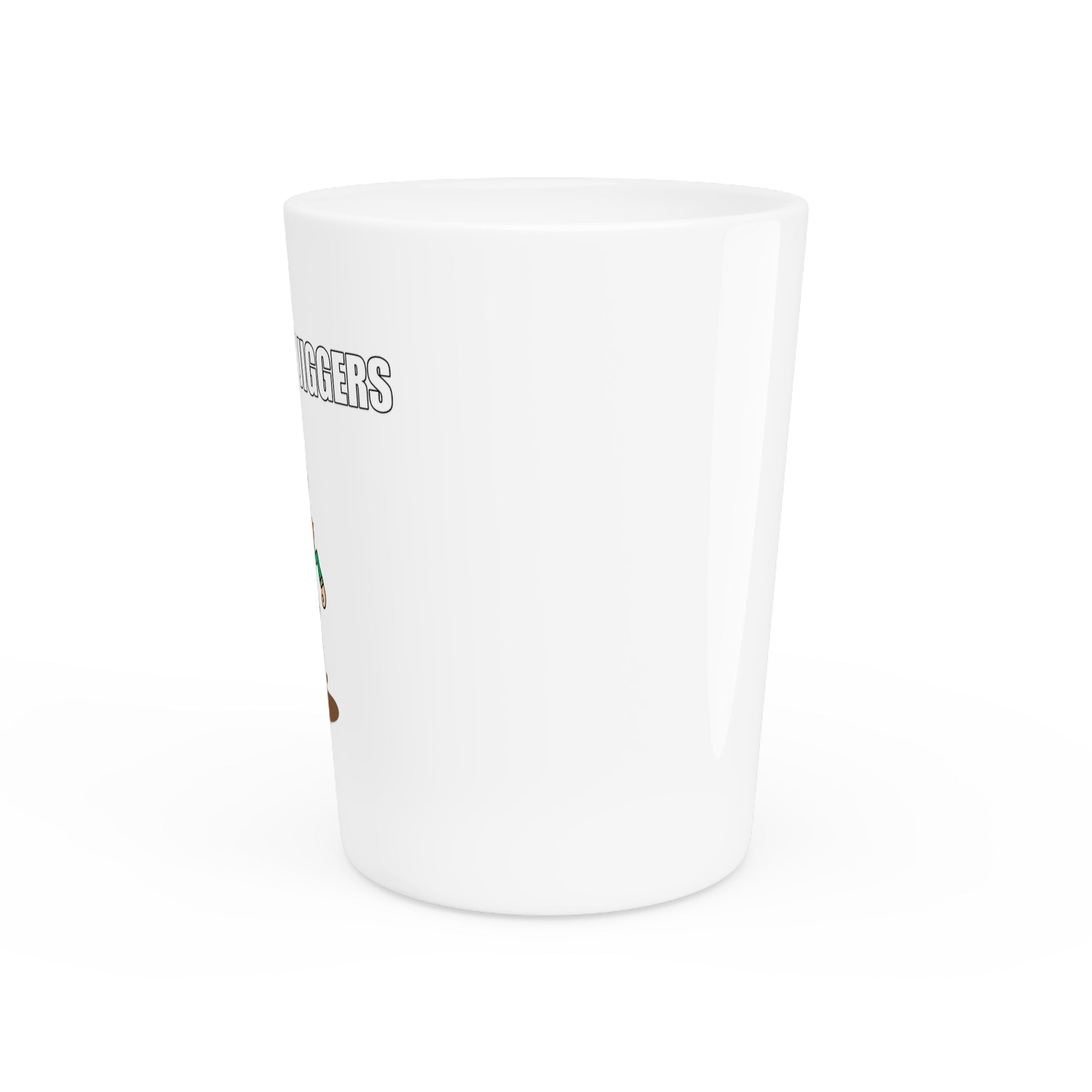 Dirty Jiggers Shot Glass