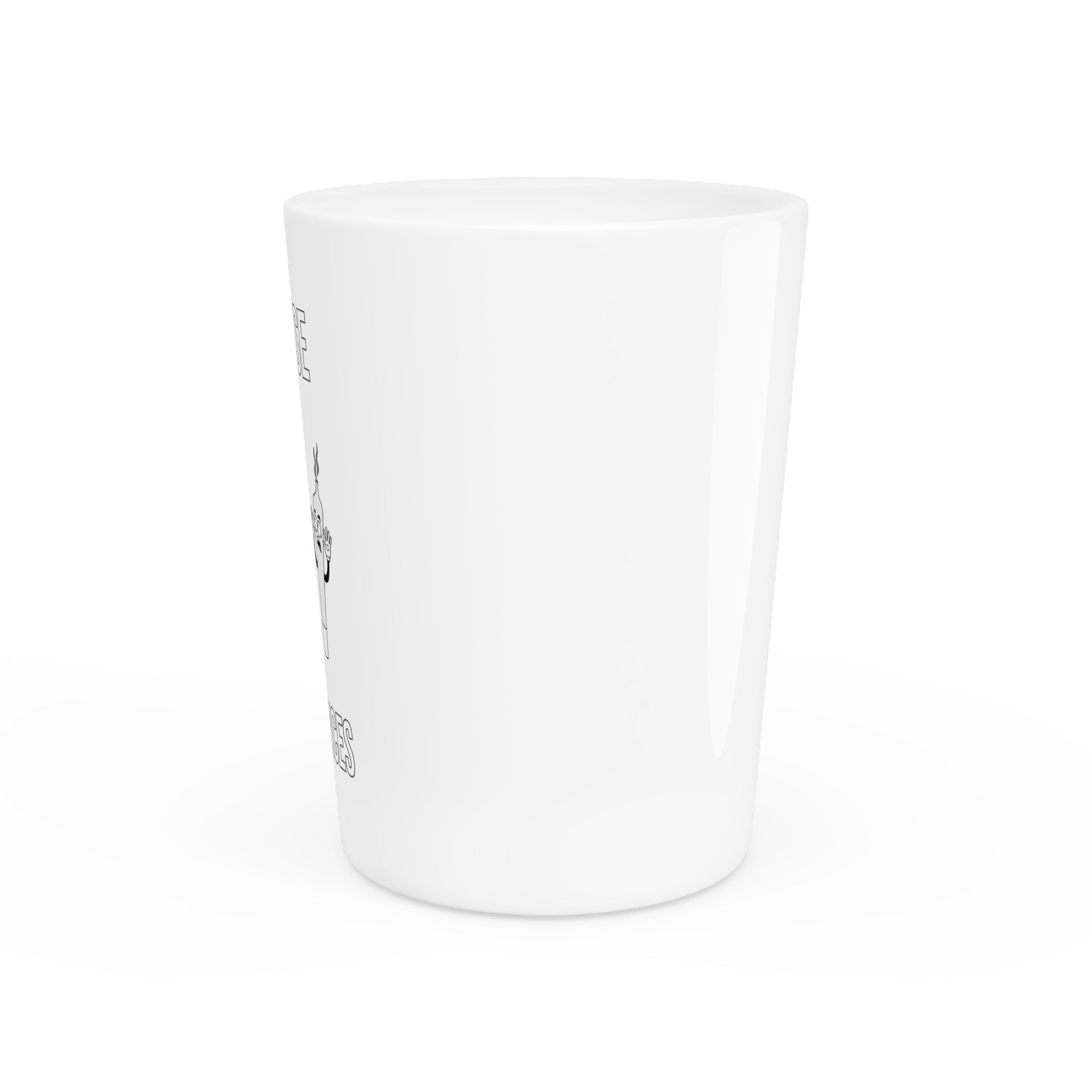I Abuse Substances Shot Glass
