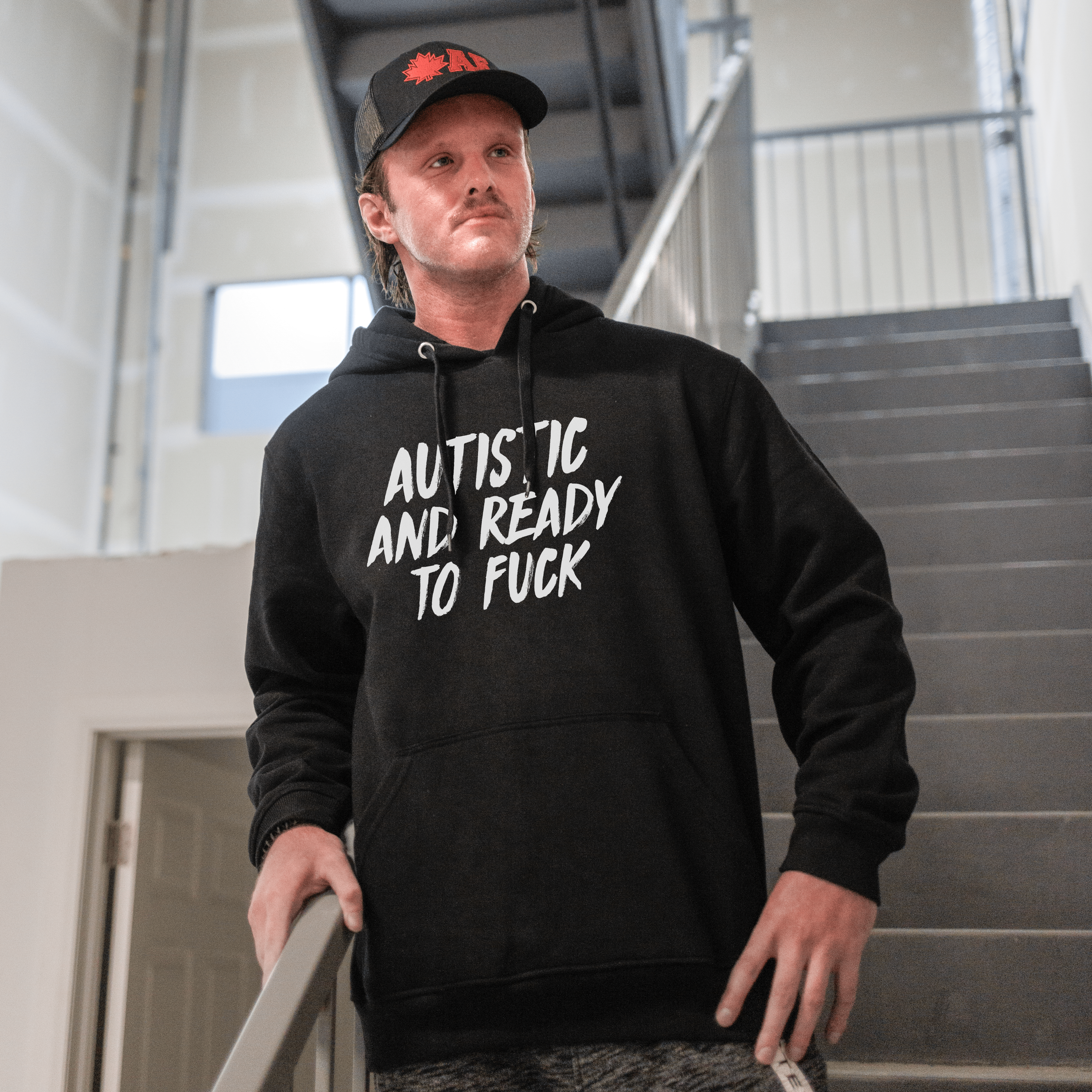 Autistic And Ready To Fuck Hoodie