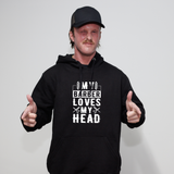 My Barber Loves My Head Hoodie - Black