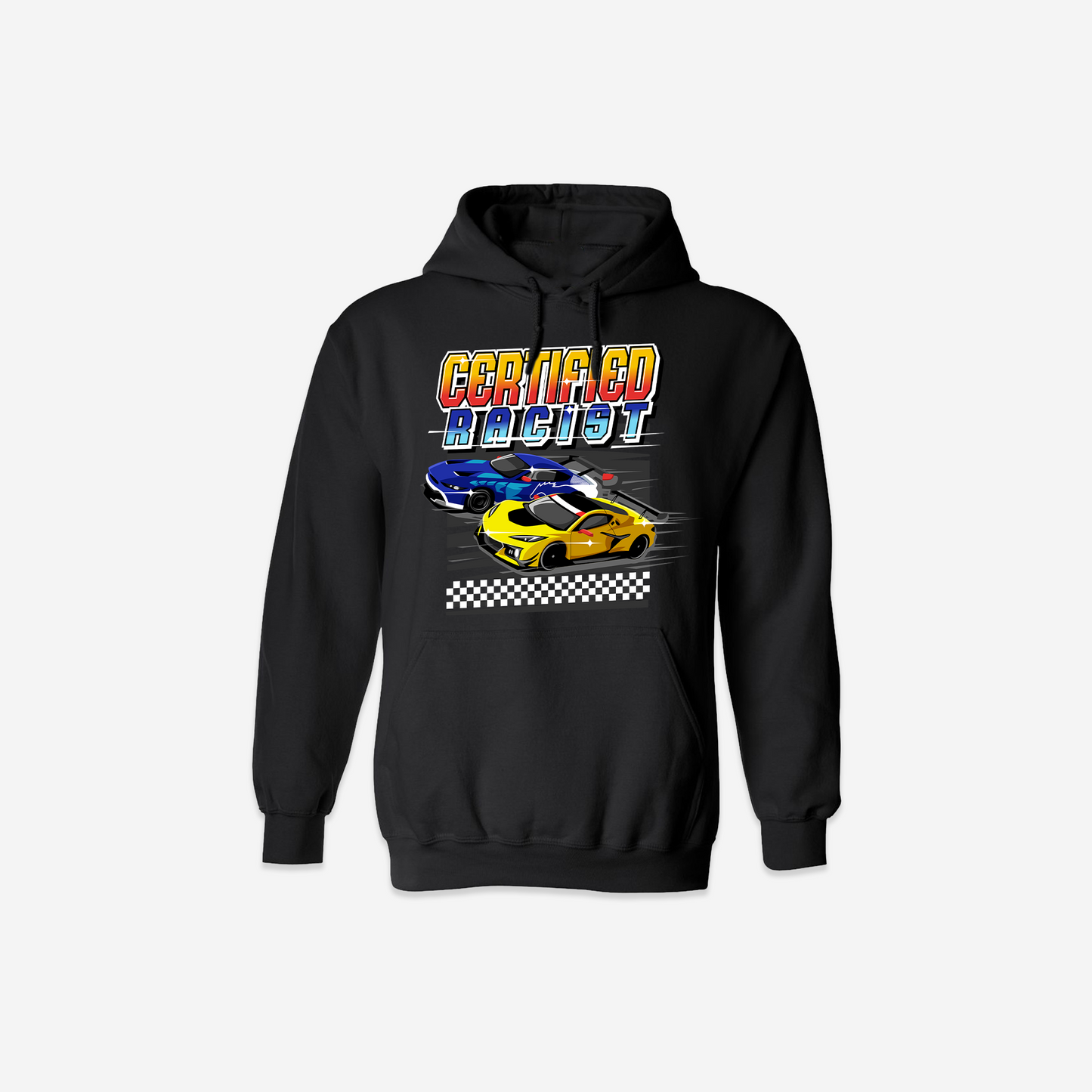 Certified Racist Hoodie - Black