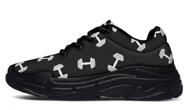 Dumbbells Black - Chunky Sneakers