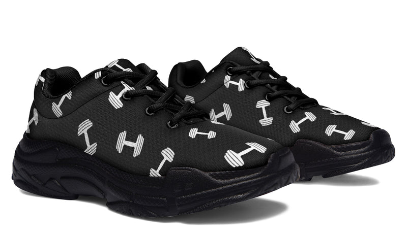 Dumbbells Black - Chunky Sneakers