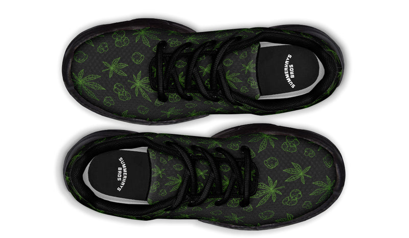 Weed Black - Chunky Sneakers