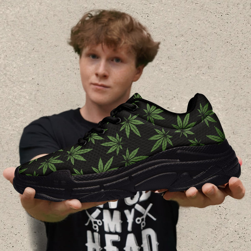 Weed V2 Black - Chunky Sneakers