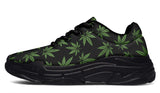 Weed V2 Black - Chunky Sneakers