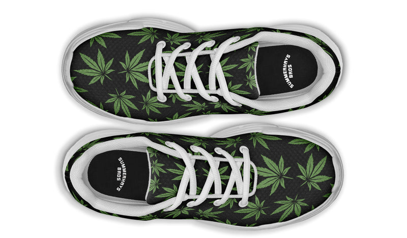 Weed V2 Black - Chunky Sneakers