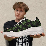 Weed V2 Black - Chunky Sneakers