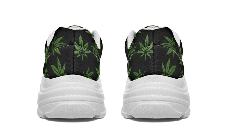 Weed V2 Black - Chunky Sneakers