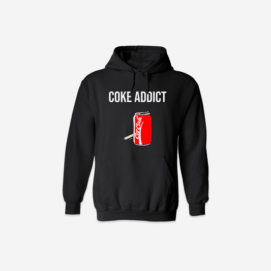 Coke Addict Hoodie - Black