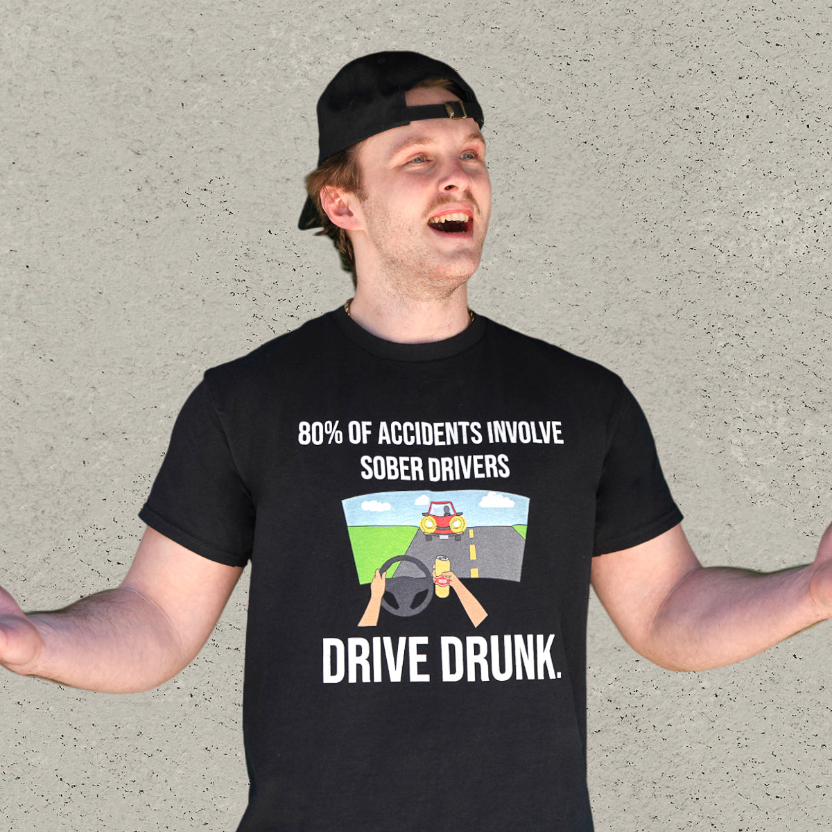 Drive Drunk T-Shirt - Black