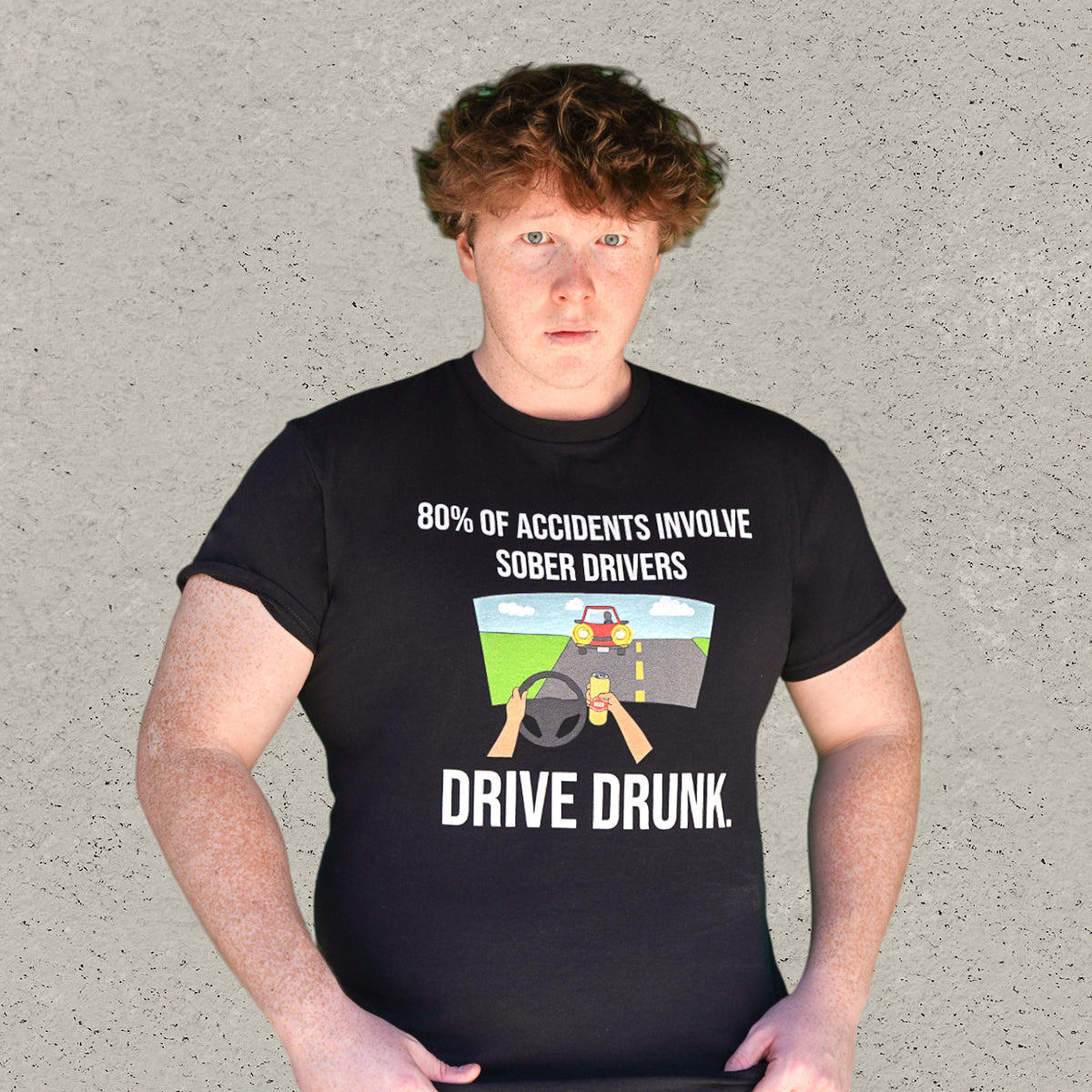 Drive Drunk T-Shirt - Black