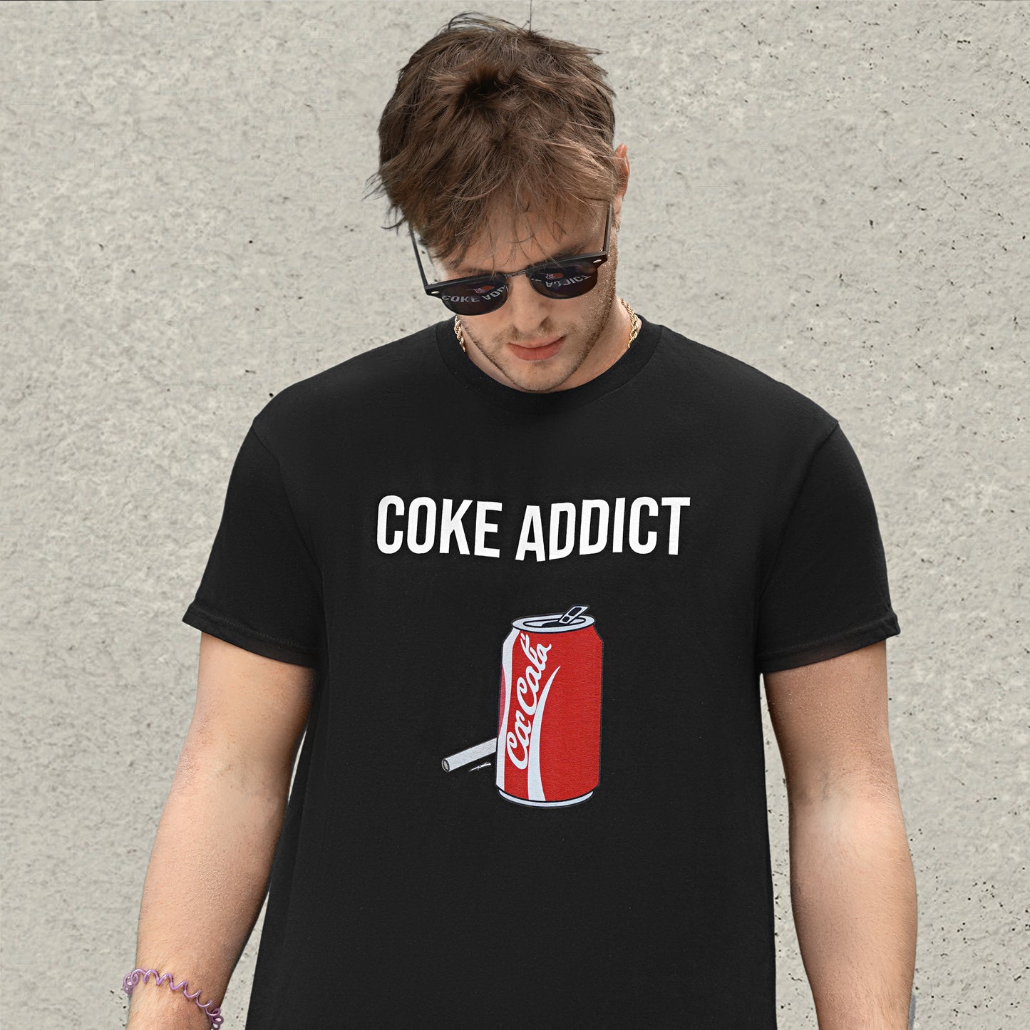 Coke Addict T-Shirt - Black