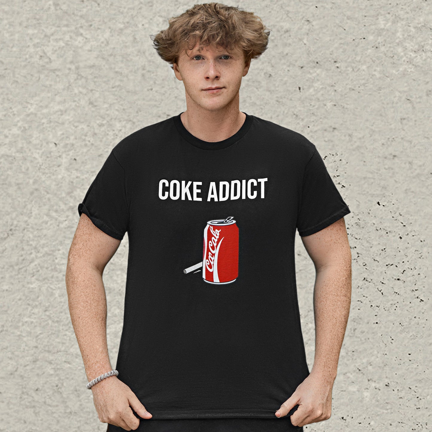 Coke Addict T-Shirt - Black