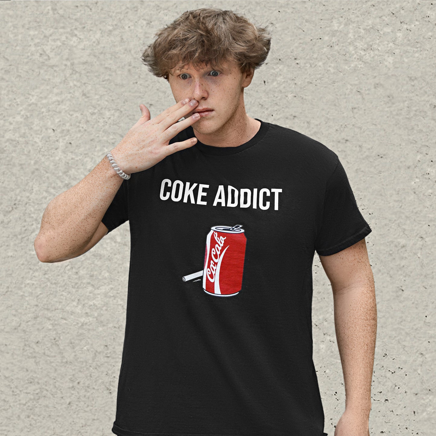 Coke Addict T-Shirt - Black