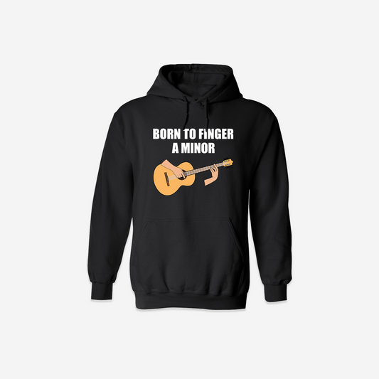 Finger a Minor Hoodie - Black