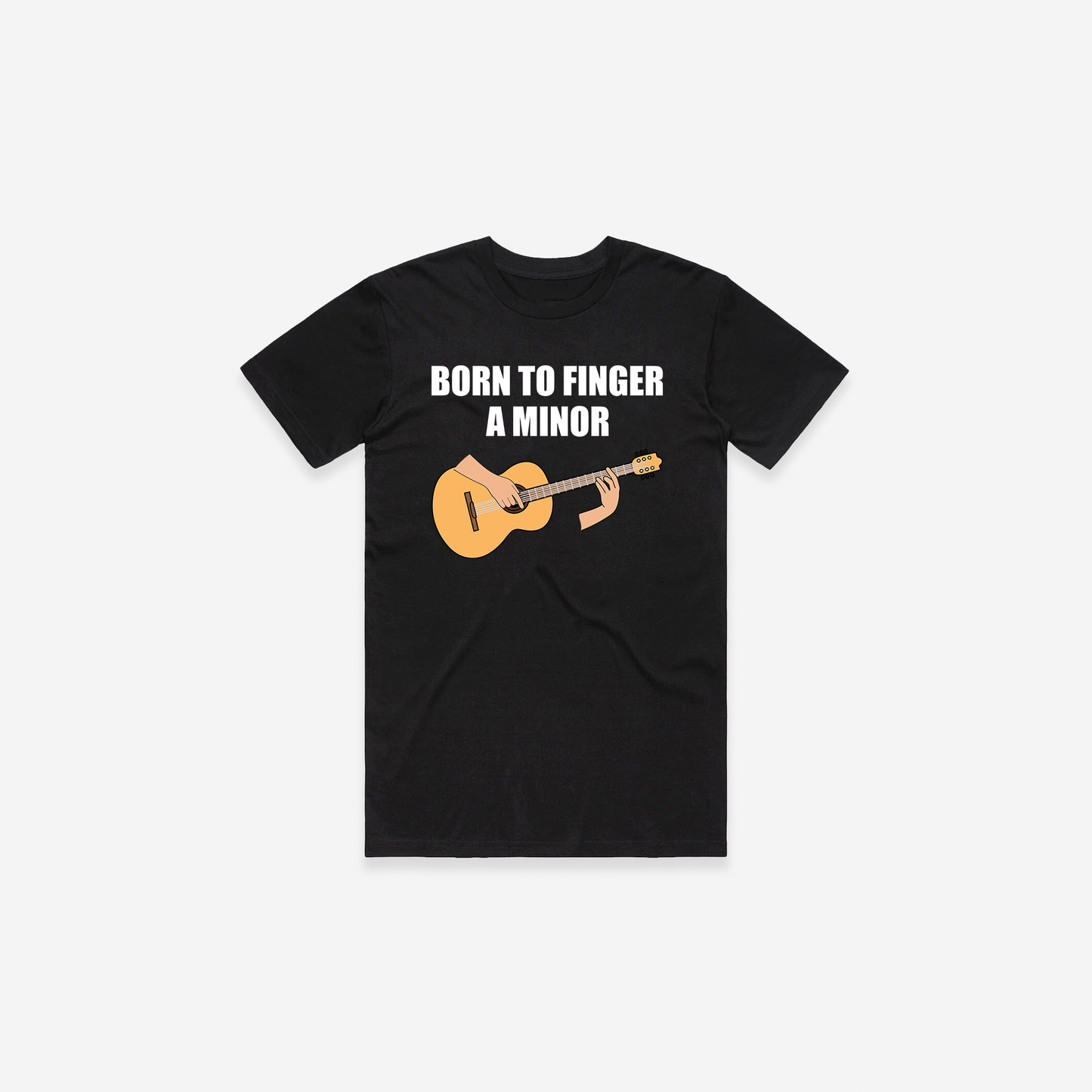 Finger A Minor T-Shirt - Black