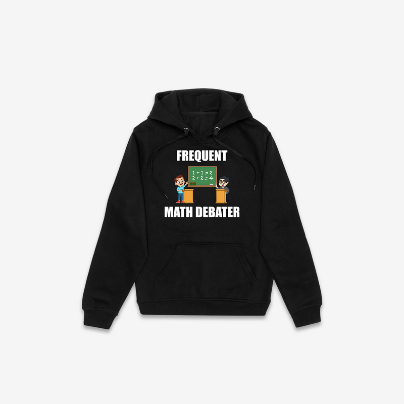 Frequent Math Debater - Black