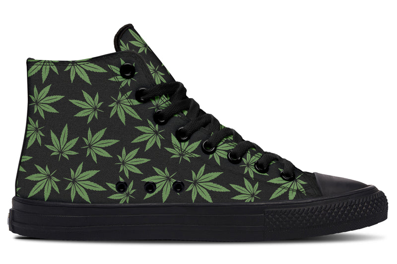 Weed V2 Black - High Tops