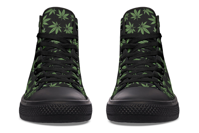 Weed V2 Black - High Tops