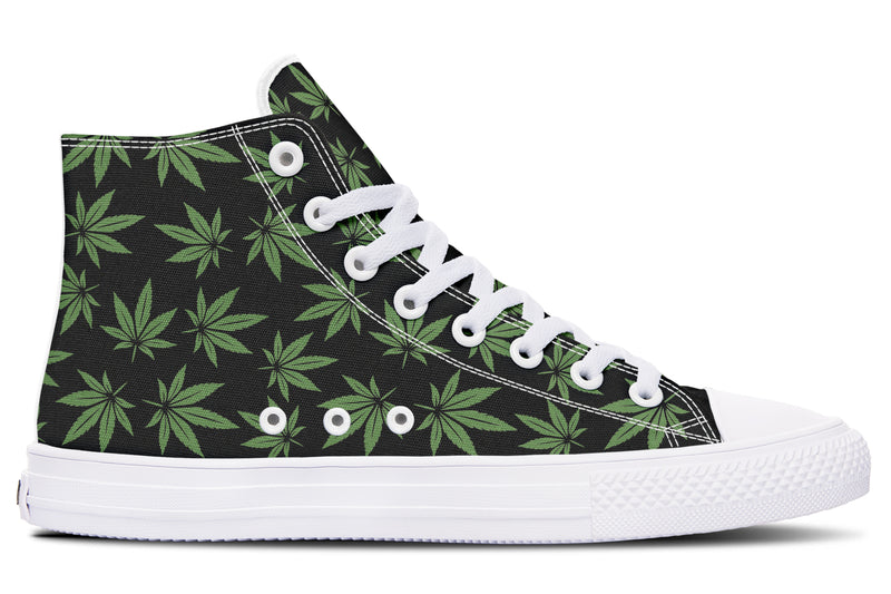 Weed V2 Black - High Tops