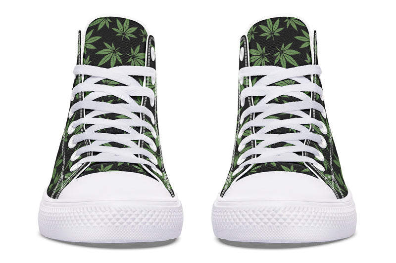 Weed V2 Black - High Tops