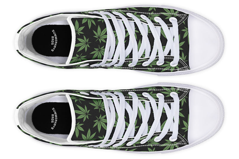 Weed V2 Black - High Tops