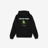 I Hate Dirty Jiggers Hoodie - Black