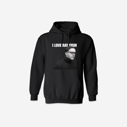 I Love Ray Cism Hoodie - Black