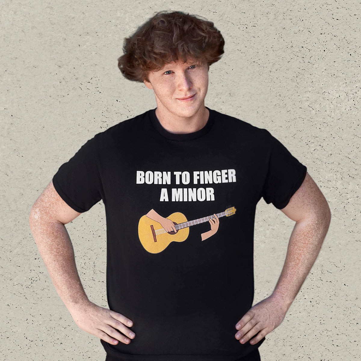 Finger A Minor T-Shirt - Black