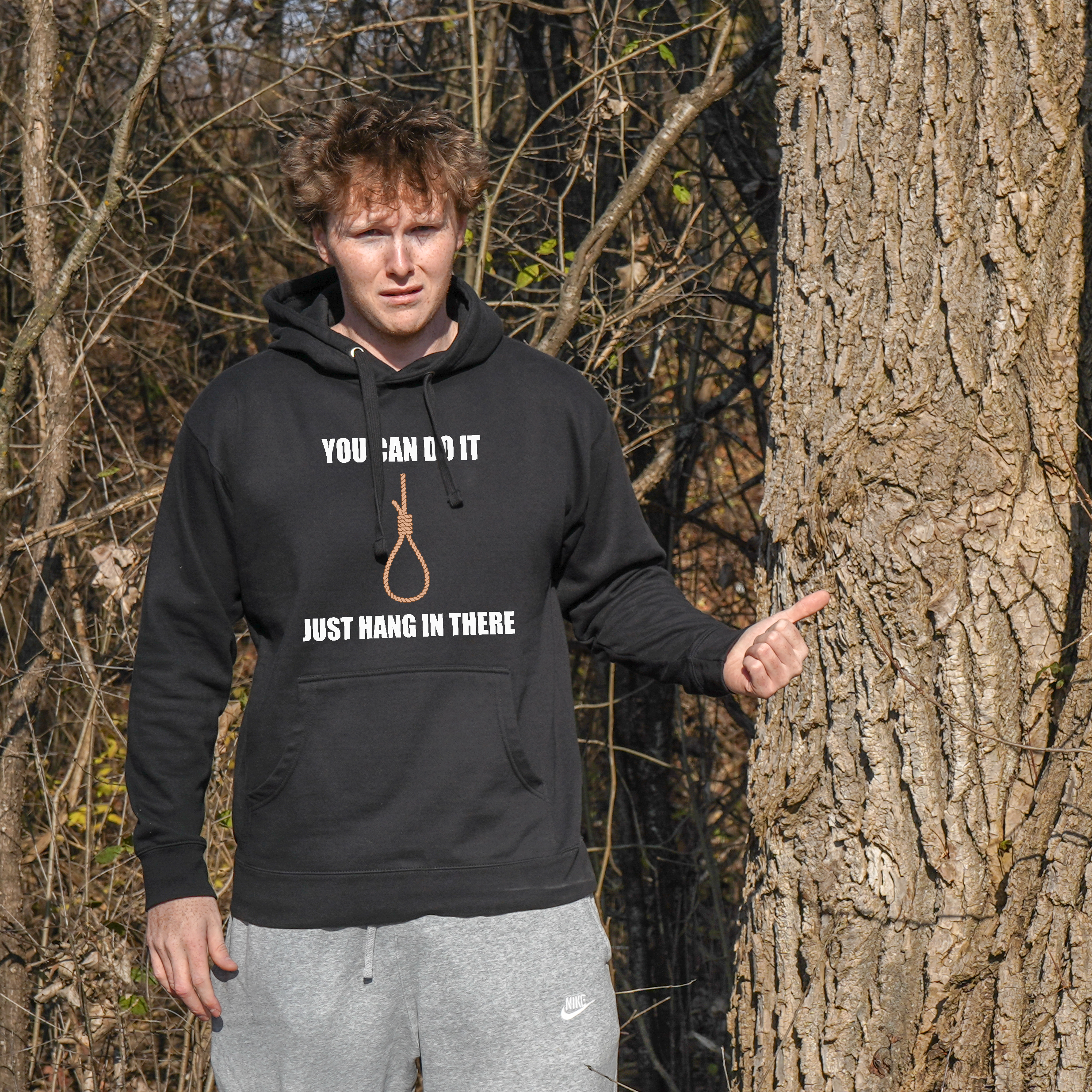 Just Hang In There Hoodie