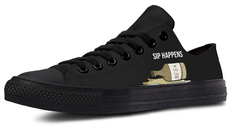 Sip Happens - Low Tops