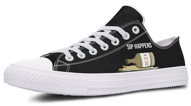 Sip Happens - Low Tops