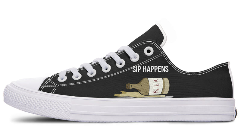 Sip Happens - Low Tops