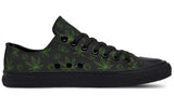 Weed Black - Low Tops