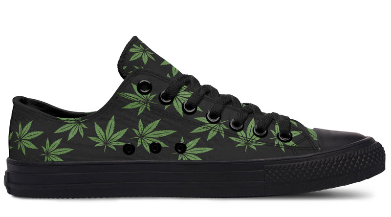 Weed V2 Black - Low Tops