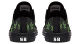 Weed V2 Black - Low Tops