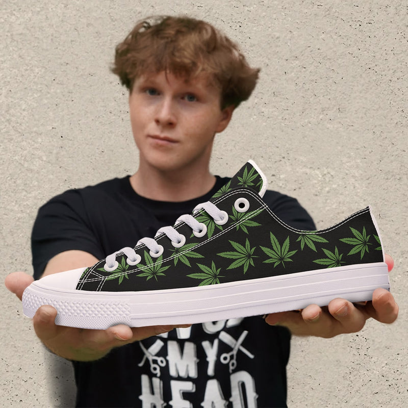 Weed V2 Black - Low Tops