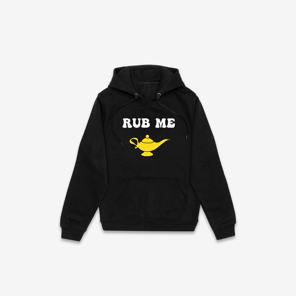 Rub Me Hoodie - Black