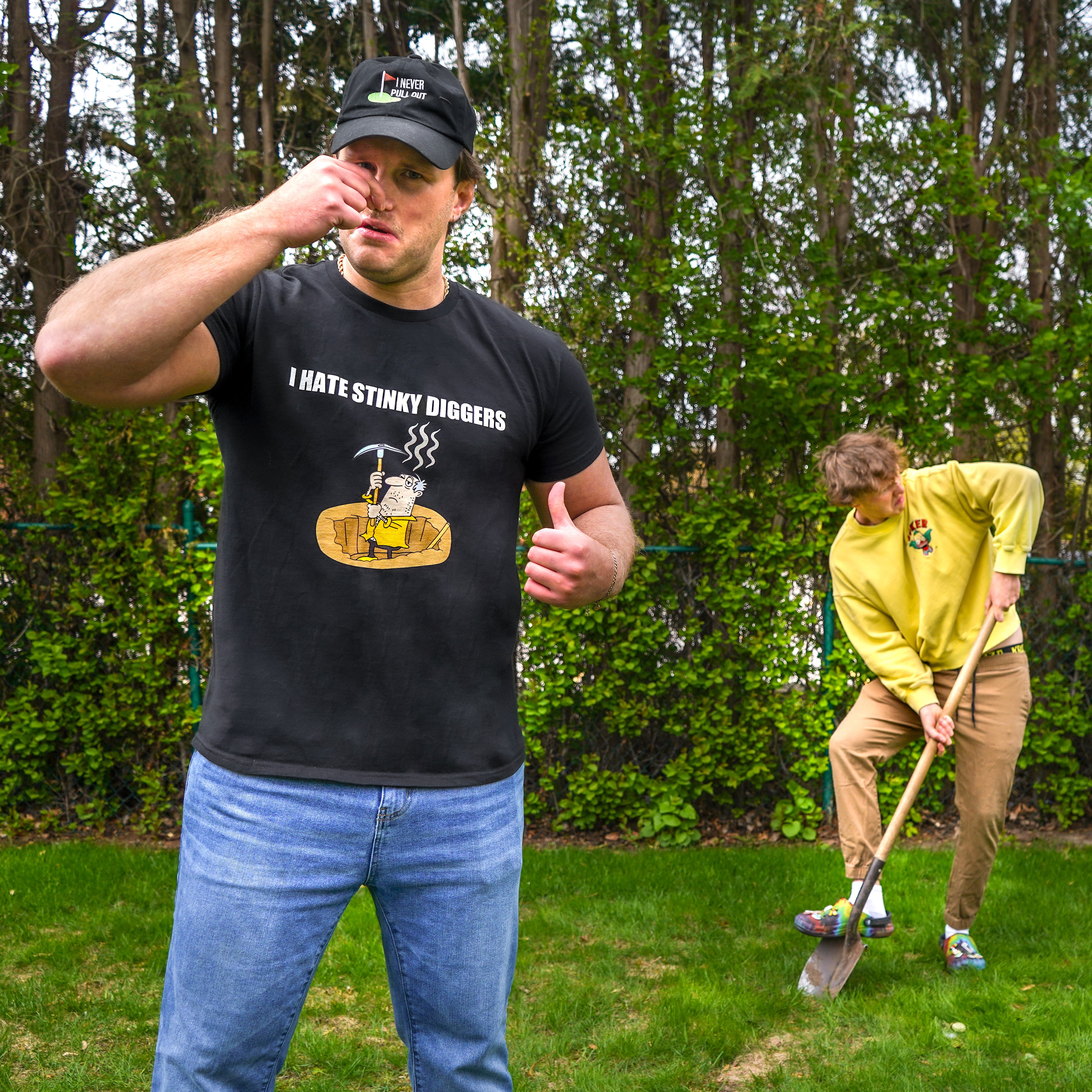 I Hate Stinky Diggers T-Shirt