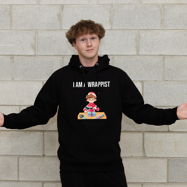 I Am A Wrappist Hoodie - Black