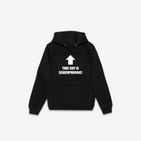 That Guy Is Schizophrenic Hoodie - Black