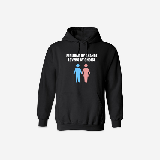 Siblings by Chance Hoodie - Black