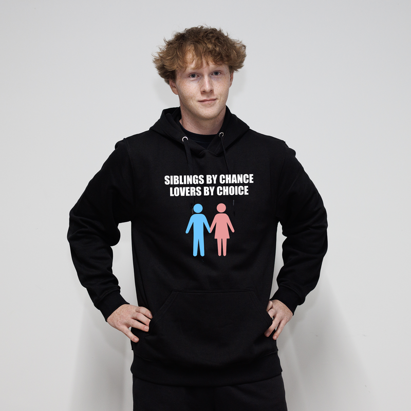 Siblings by Chance Hoodie - Black