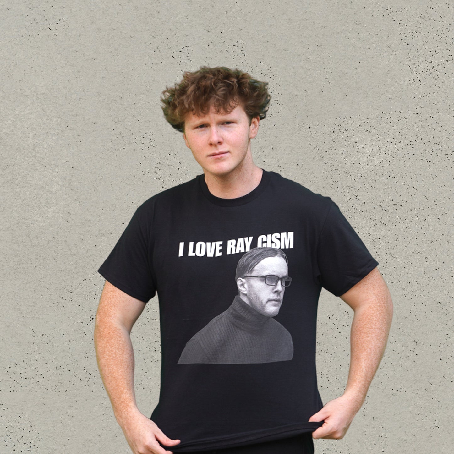 I Love Ray Cism T-Shirt - Black