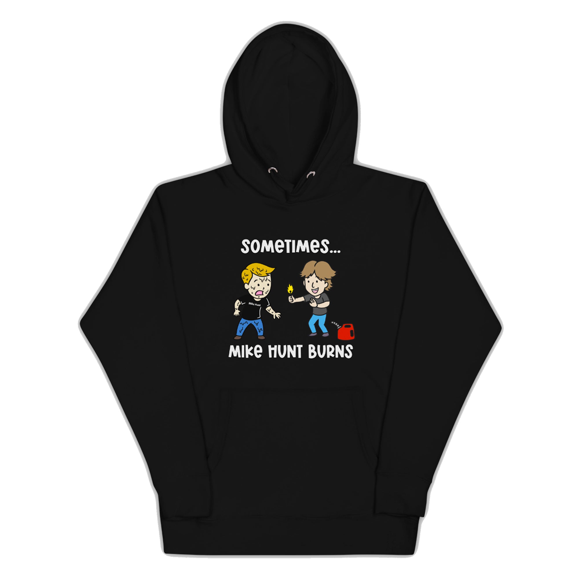 Mike Hunt Burns Hoodie